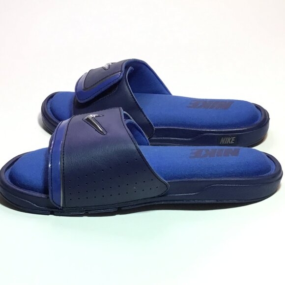 Nike Comfort Slide 2 Sandal Blue/Black Men\'s Size 7 415205-402 main image 8
